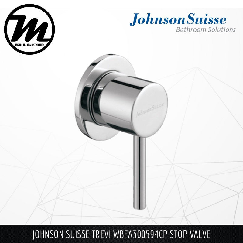 JOHNSON SUISSE Trevi Stop Valve WBFA300594CP - Mirage Trade & Distribution