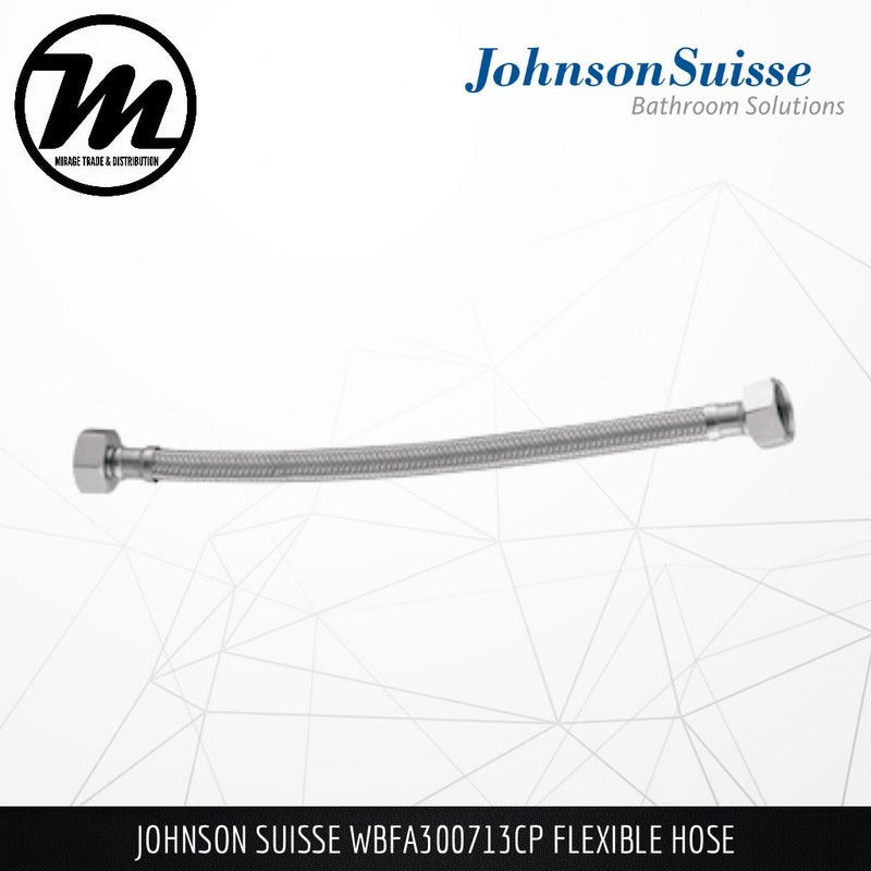 JOHNSON SUISSE Flexible Hose 300mm WBFA300713CP - Mirage Trade & Distribution