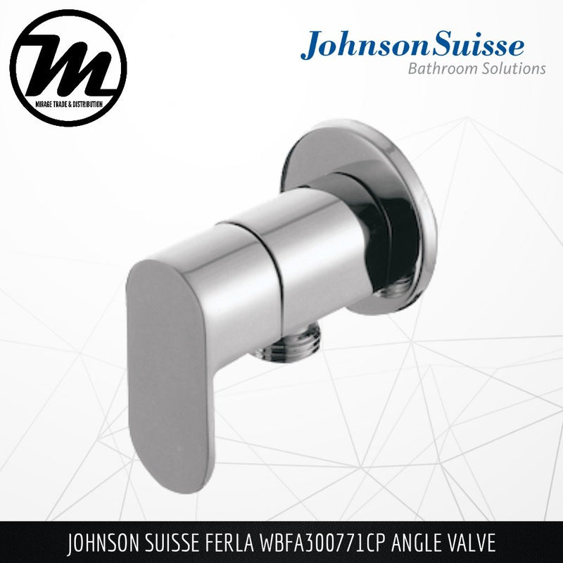 JOHNSON SUISSE Ferla Angle Valve WBFA300771CP - Mirage Trade & Distribution