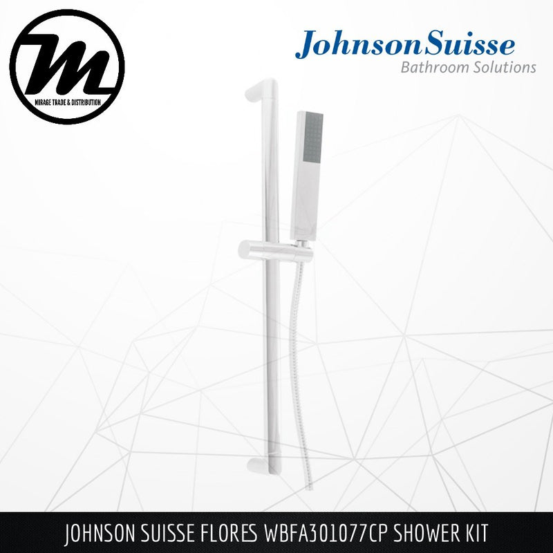 JOHNSON SUISSE Flores Shower Kit WBFA301077CP - Mirage Trade & Distribution