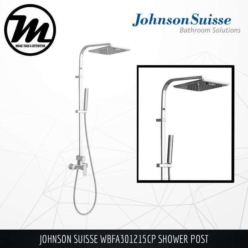 JOHNSON SUISSE Shower Post WBFA301215CP - Mirage Trade & Distribution