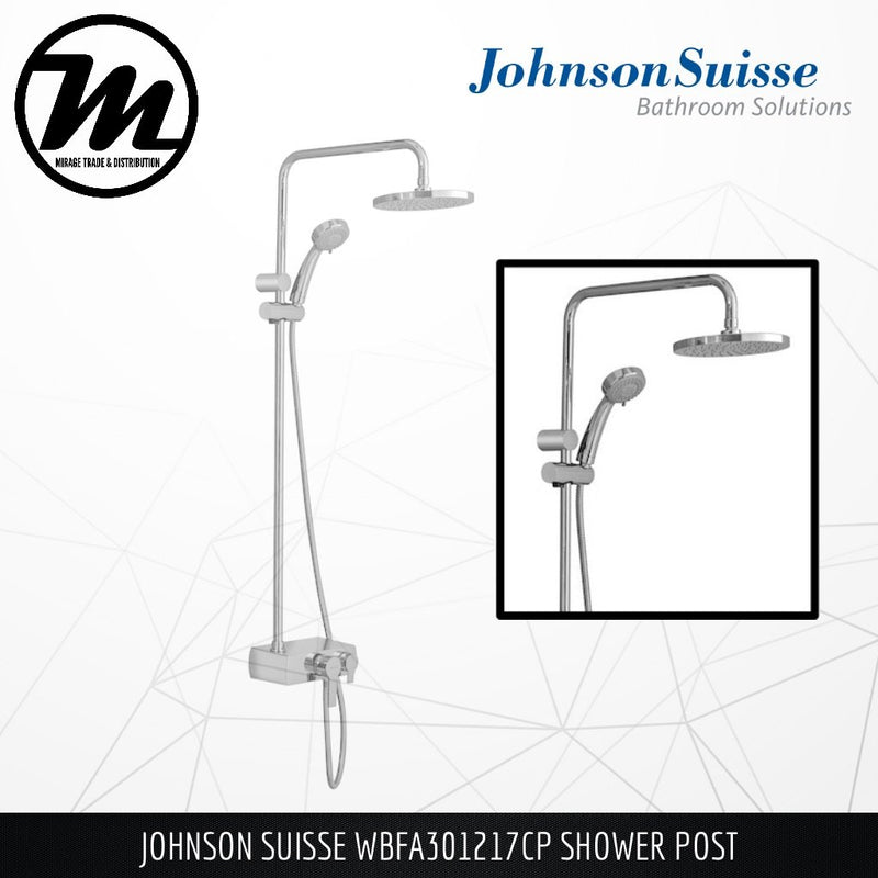 JOHNSON SUISSE Shower Post WBFA301217CP - Mirage Trade & Distribution
