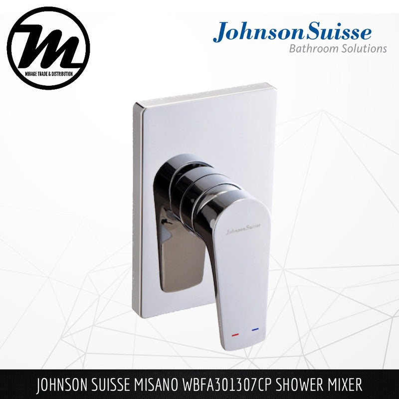 JOHNSON SUISSE Misano Concealed Shower Mixer WBFA301307CP - Mirage Trade & Distribution