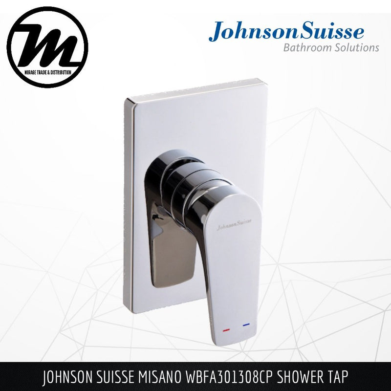 JOHNSON SUISSE Misano Concealed Shower Tap WBFA301308CP - Mirage Trade & Distribution
