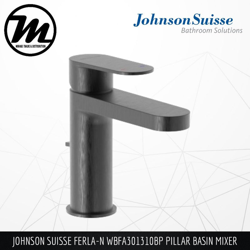 JOHNSON SUISSE Ferla-N Pillar Basin Mixer WBFA301310XX - Mirage Trade & Distribution
