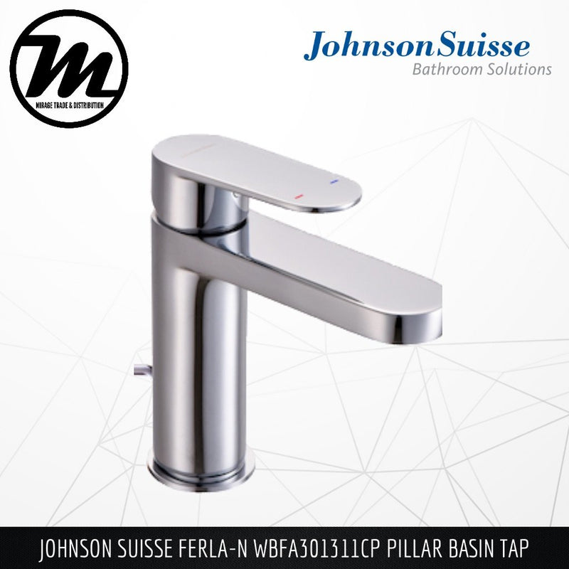 JOHNSON SUISSE Ferla-N Pillar Basin Tap WBFA301311XX - Mirage Trade & Distribution