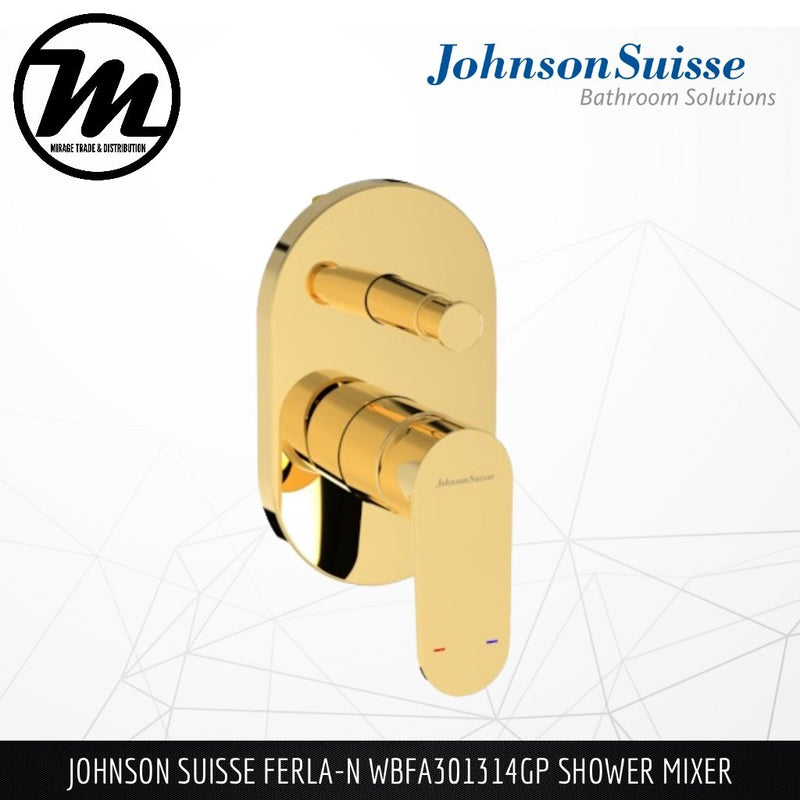 JOHNSON SUISSE Ferla-N Concealed Shower Mixer WBFA301314XX - Mirage Trade & Distribution