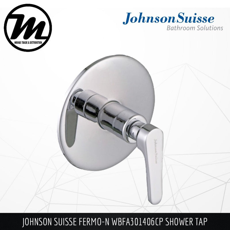 JOHNSON SUISSE Fermo-N Concealed Shower Tap WBFA301406CP - Mirage Trade & Distribution