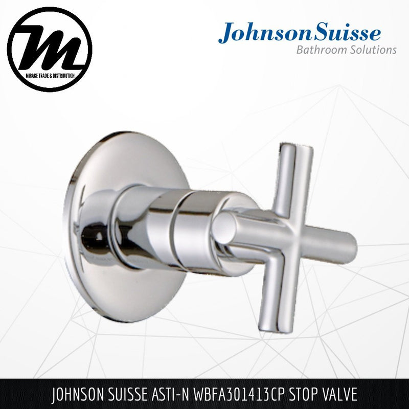 JOHNSON SUISSE Asti-N Stop Valve WBFA301413CP - Mirage Trade & Distribution