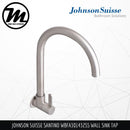 JOHNSON SUISSE Santino Wall Sink Tap WBFA301432SS - Mirage Trade & Distribution