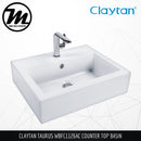 CLAYTAN Taurus Teen Counter Top Basin WBFC1126AC - Mirage Trade & Distribution