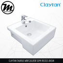 CLAYTAN Taurus Jr. Semi Recess Basin WBFC1518SR - Mirage Trade & Distribution