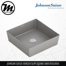 JOHNSON SUISSE Venezia Slim Square Counter Top Basin WBVC950189XX - Mirage Trade & Distribution