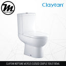 CLAYTAN Neptune Closed Couple Toilet Bowl WC4515 - Mirage Trade & Distribution