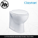 CLAYTAN Windsor Back to Wall Toilet Bowl WC626 - Mirage Trade & Distribution
