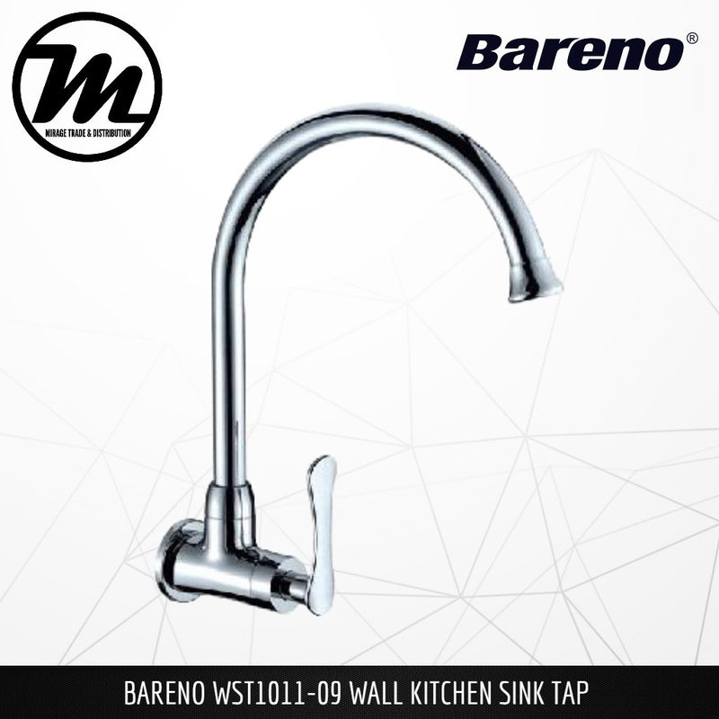 BARENO PLUS Wall Sink Tap WST1011-09 - Mirage Trade & Distribution