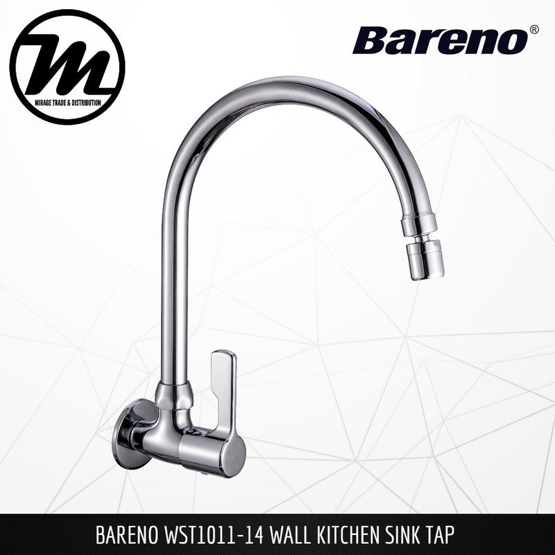 BARENO PLUS Wall Sink Tap WST1011-14 - Mirage Trade & Distribution