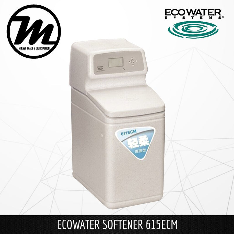 ECOWATER Softener 615ECM Whole House Outdoor Water Filter System - Mirage Trade & Distribution