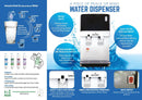 IONCARES Onsoo FT555 Water Dispenser Filtration System, 4 Stage Purification System With Hot/Warm Water Filter System - Mirage Trade & Distribution