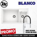 [PROMOTION] BLANCO Silgranit Kitchen Granite Sink Metra 9 LP (with GROHE Kitchen Mixer) Made in Germany - Mirage Trade & Distribution
