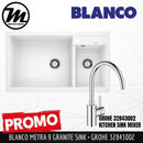 [PROMOTION] BLANCO Silgranit Kitchen Granite Sink Metra 9 LP (with GROHE Kitchen Mixer) Made in Germany - Mirage Trade & Distribution