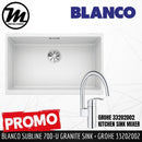 [PROMOTION] BLANCO Subline 700-U Silgranit™ PuraDur™ Kitchen Granite Sink With InFino™ Waste(with GROHE Kitchen Mixer) - Mirage Trade & Distribution