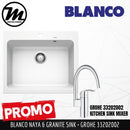 [PROMOTION] BLANCO Naya 6 Silgranit™ PuraDur™ Kitchen Granite Sink (with GROHE Kitchen Mixer) Made in Germany - Mirage Trade & Distribution