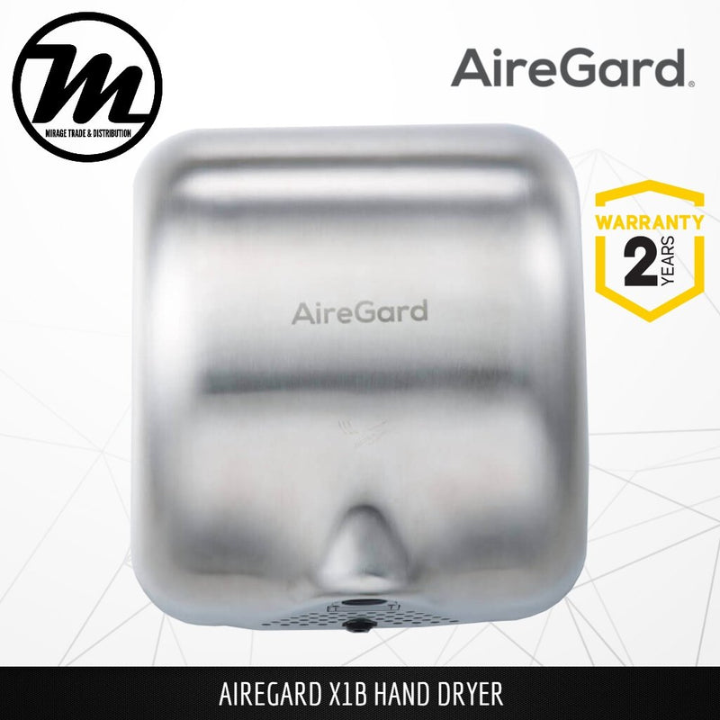AIREGARD Hand Dryer X1B - Mirage Trade & Distribution