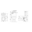 JOHNSON SUISSE Modena Closed Couple WBSEMD220WW [ DISCONTINUED ] - Mirage Trade & Distribution