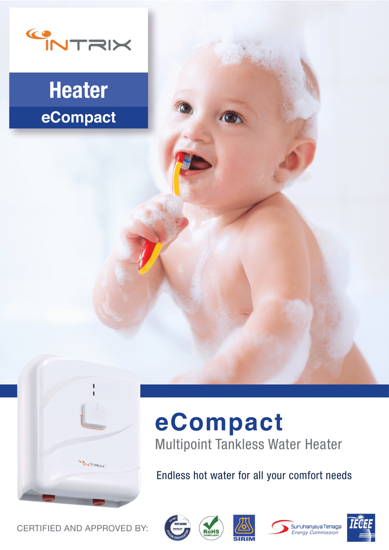 INTRIX Multipoint Tankless Water Heater (Instant Hot Water Heater) - Mirage Trade & Distribution