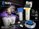 FINITY MOD1-ICE12C Commercial Water Filtration System [Halal Certified] + Pre-Filter Set + Flow Meter - Mirage Trade & Distribution